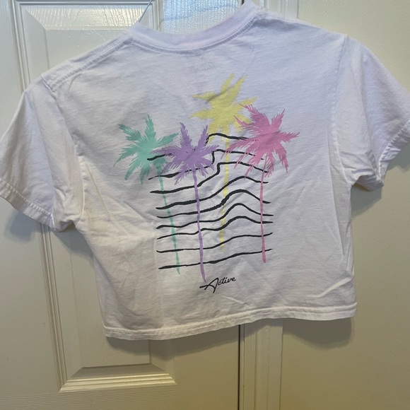 Active Ride Shop Crop Tee - Picture 2 of 2